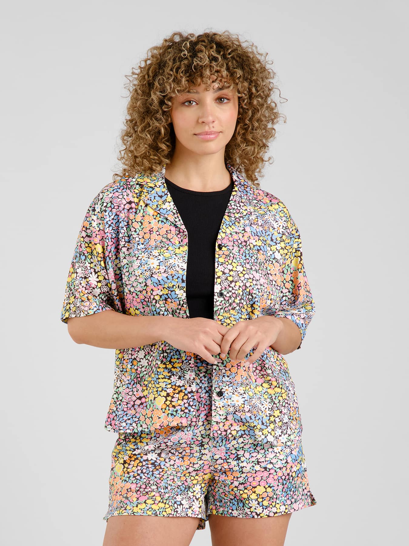 Bluse Shirt Torup Meadow Flowers Dedicated Multi Colour 01