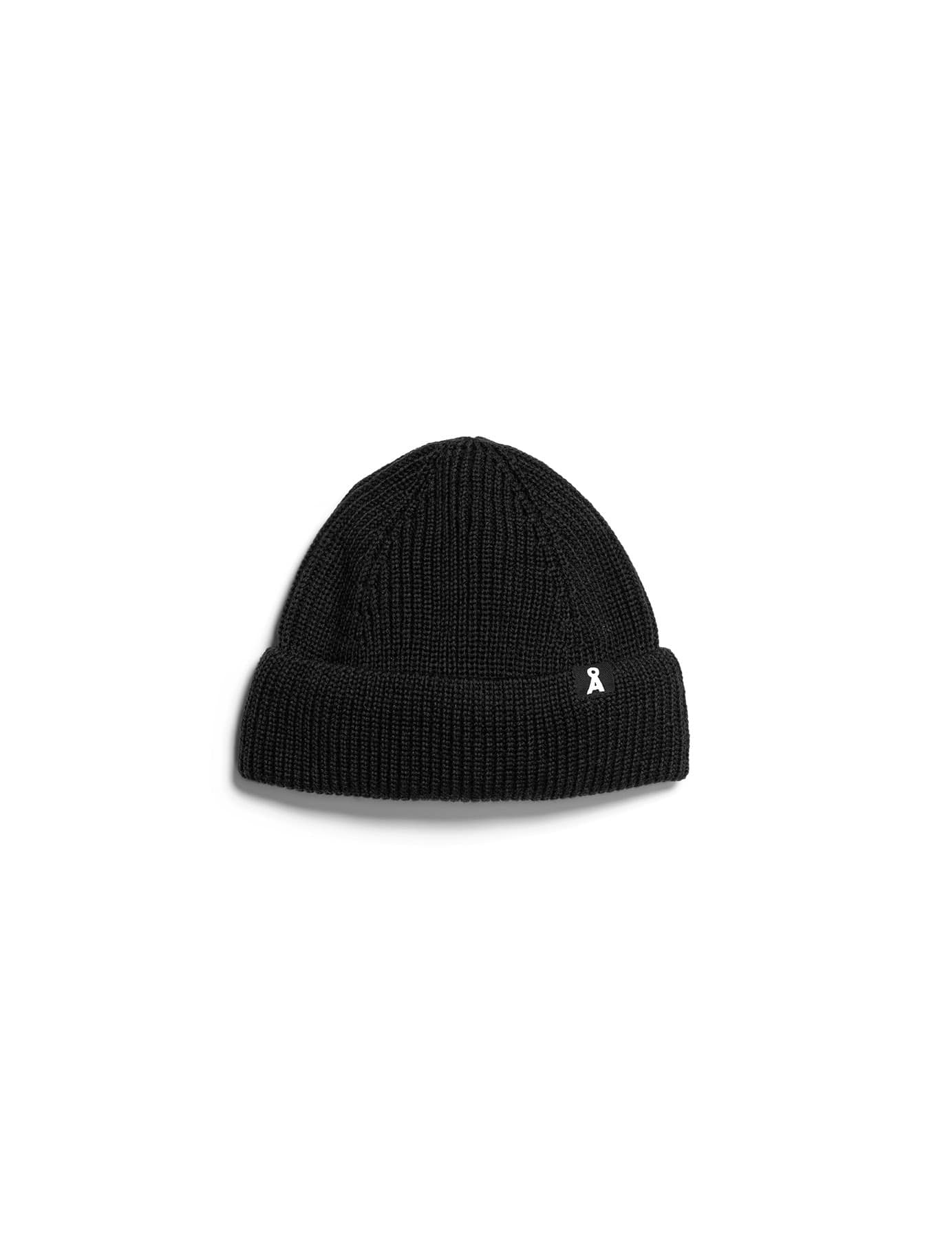 Mütze Beanie Nildaao Cotton Armedangels Black 01