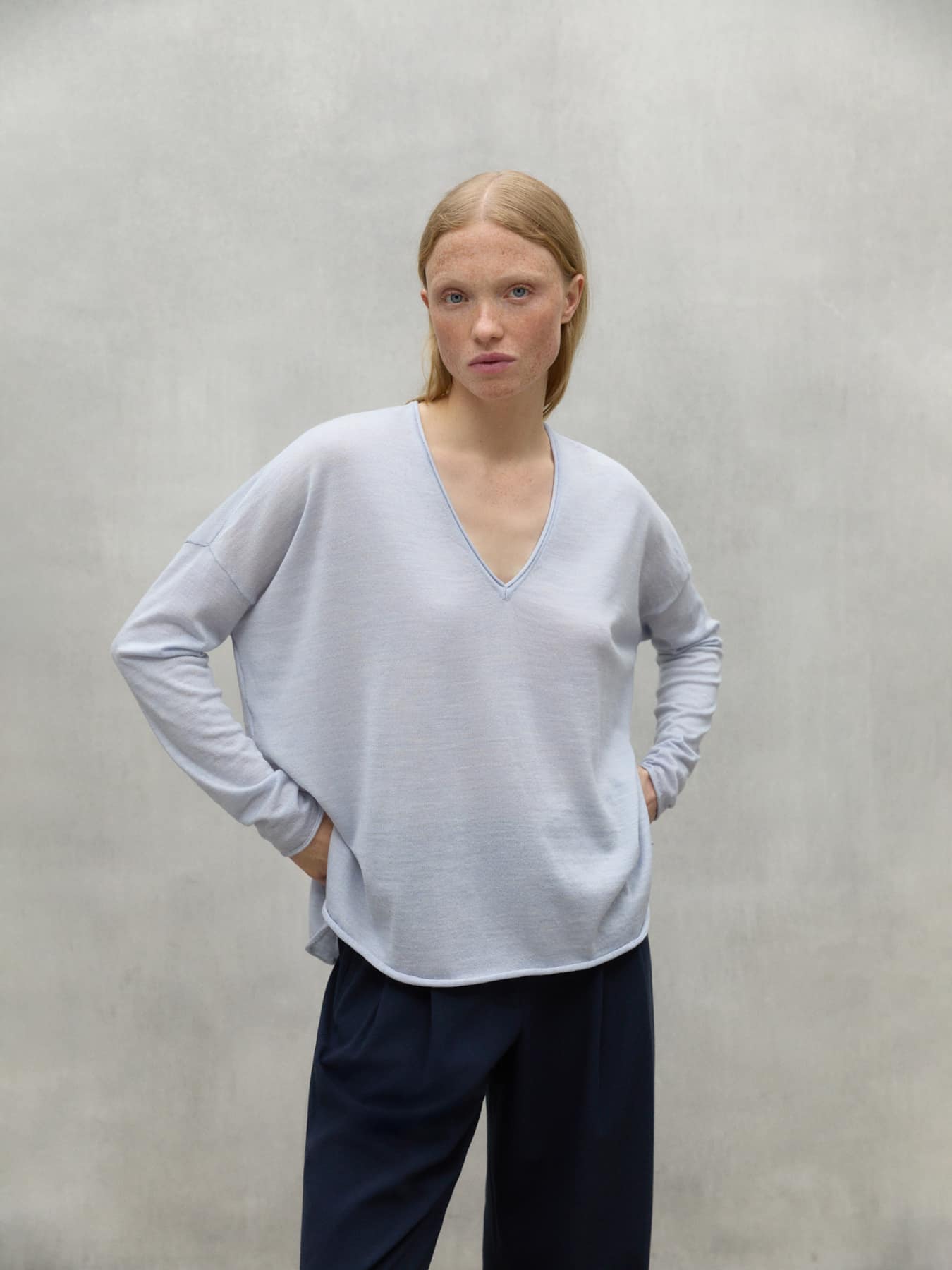 Pullover Anturioalf Knit Ecoalf Oyster 1