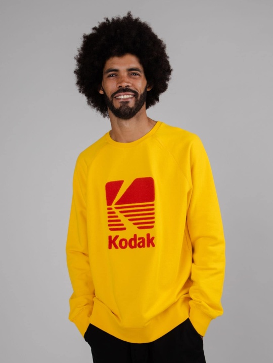 Pullover Kodak Logo Brava Yellow 1
