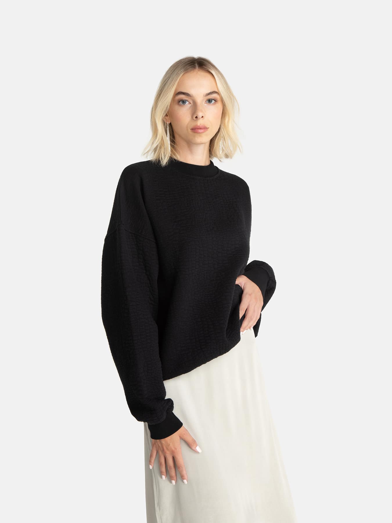 Pullover Sweater Lenyra Lovjoi Black 1