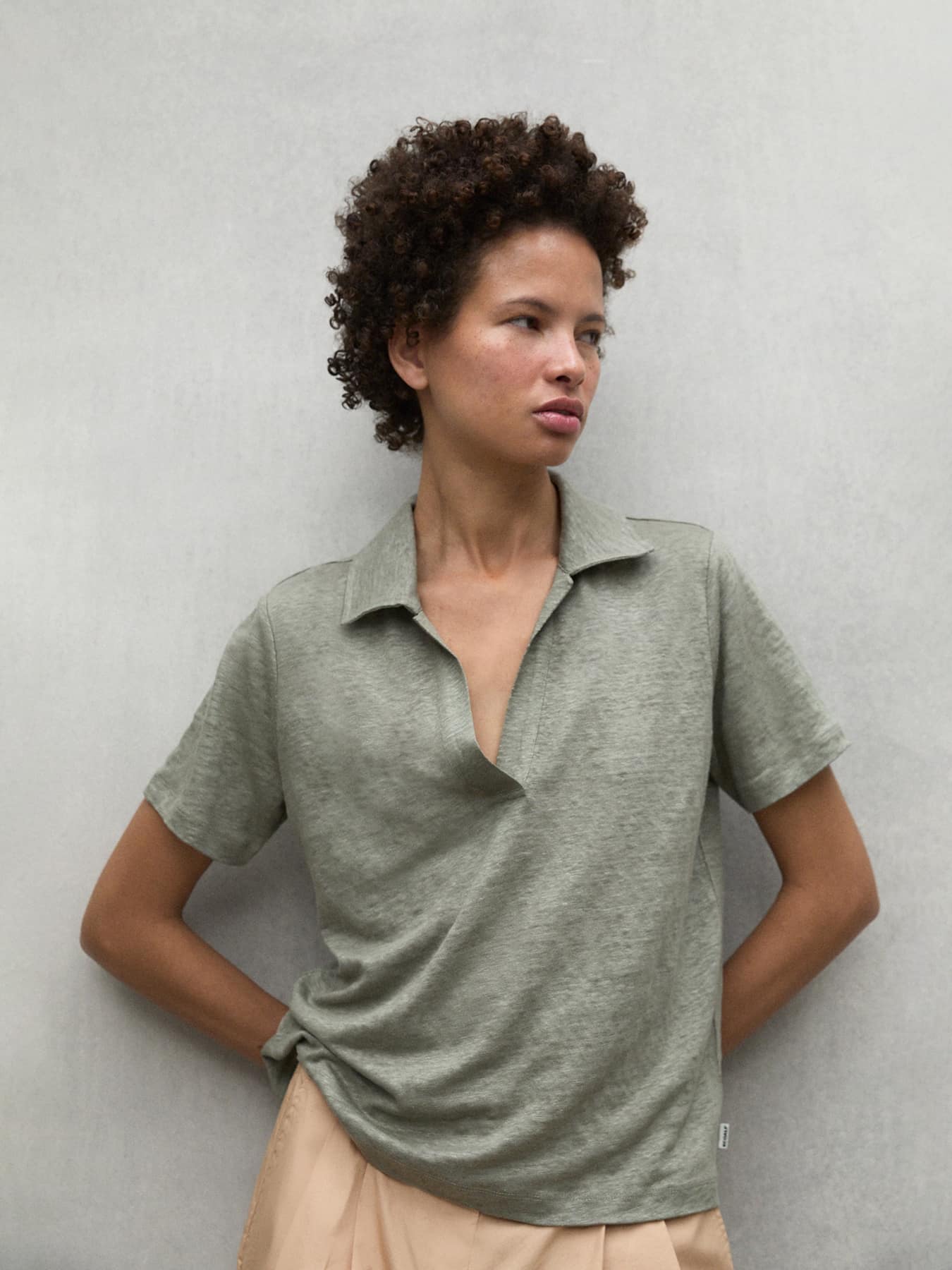 Shirt Tromsalf Woman Ecoalf Tea 01