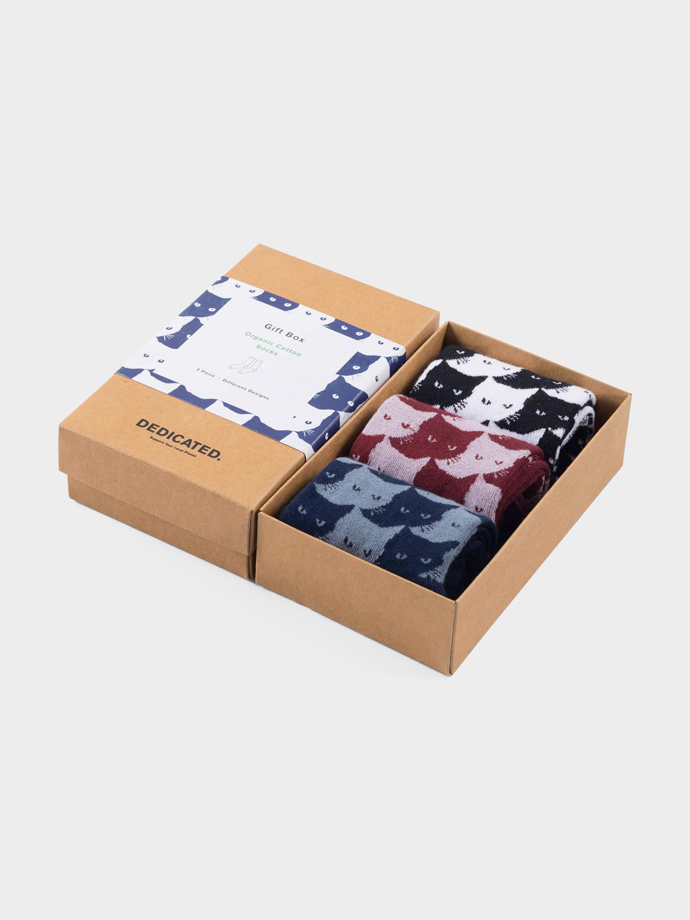 Socken 3er Pack Dedicated Multi Color 1