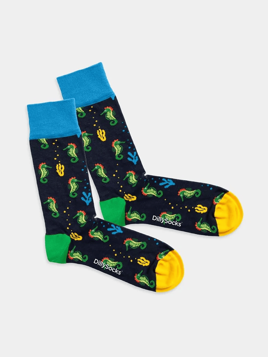 Socken Socken Seahorse Story Dilly Socks 1