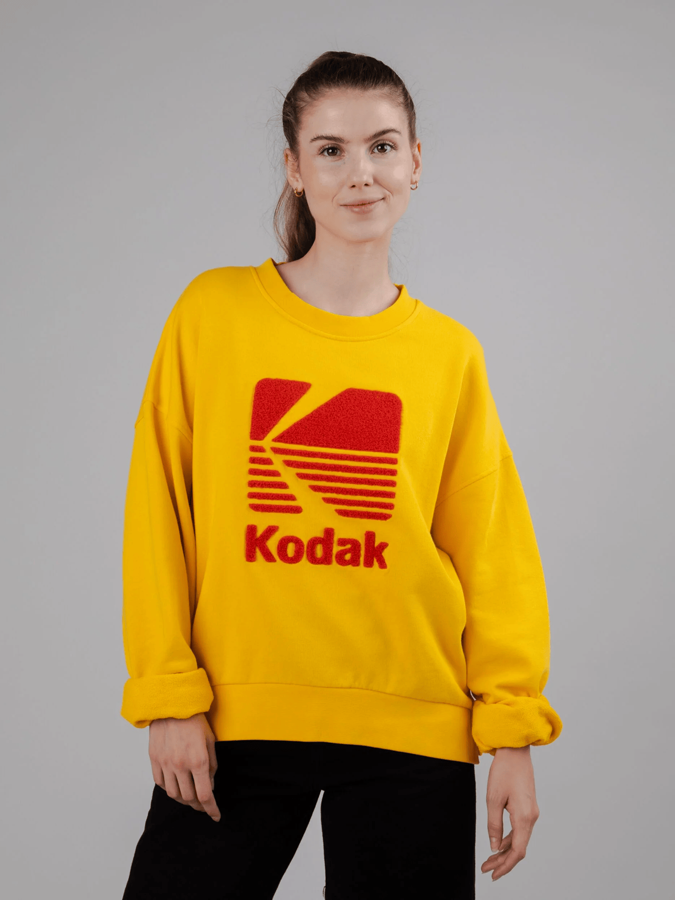 Sweatshirts Sweatshirt Kodak Logo Brava Yellow 2