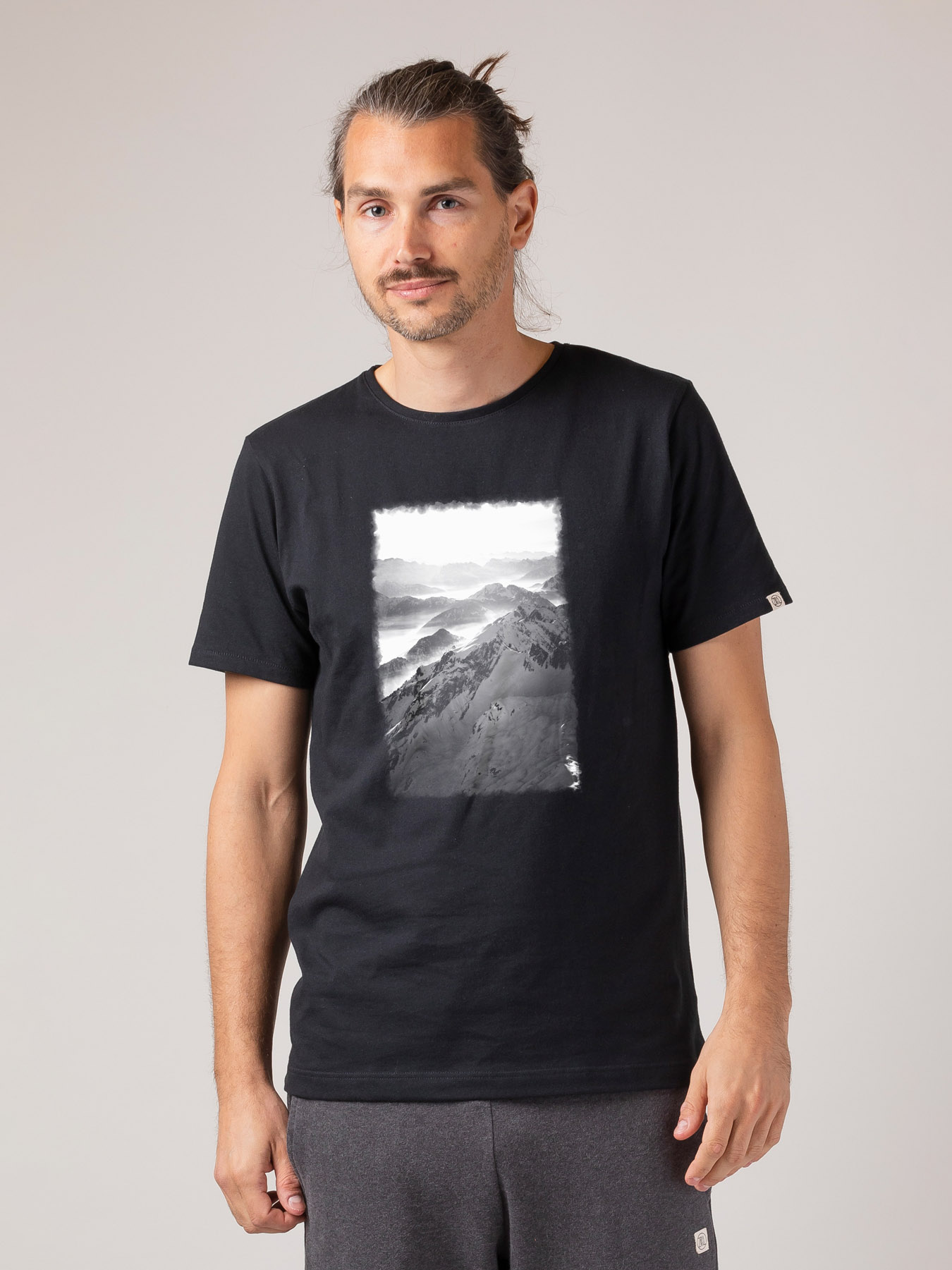 T Shirt Photopanorama Zrcl Black 01