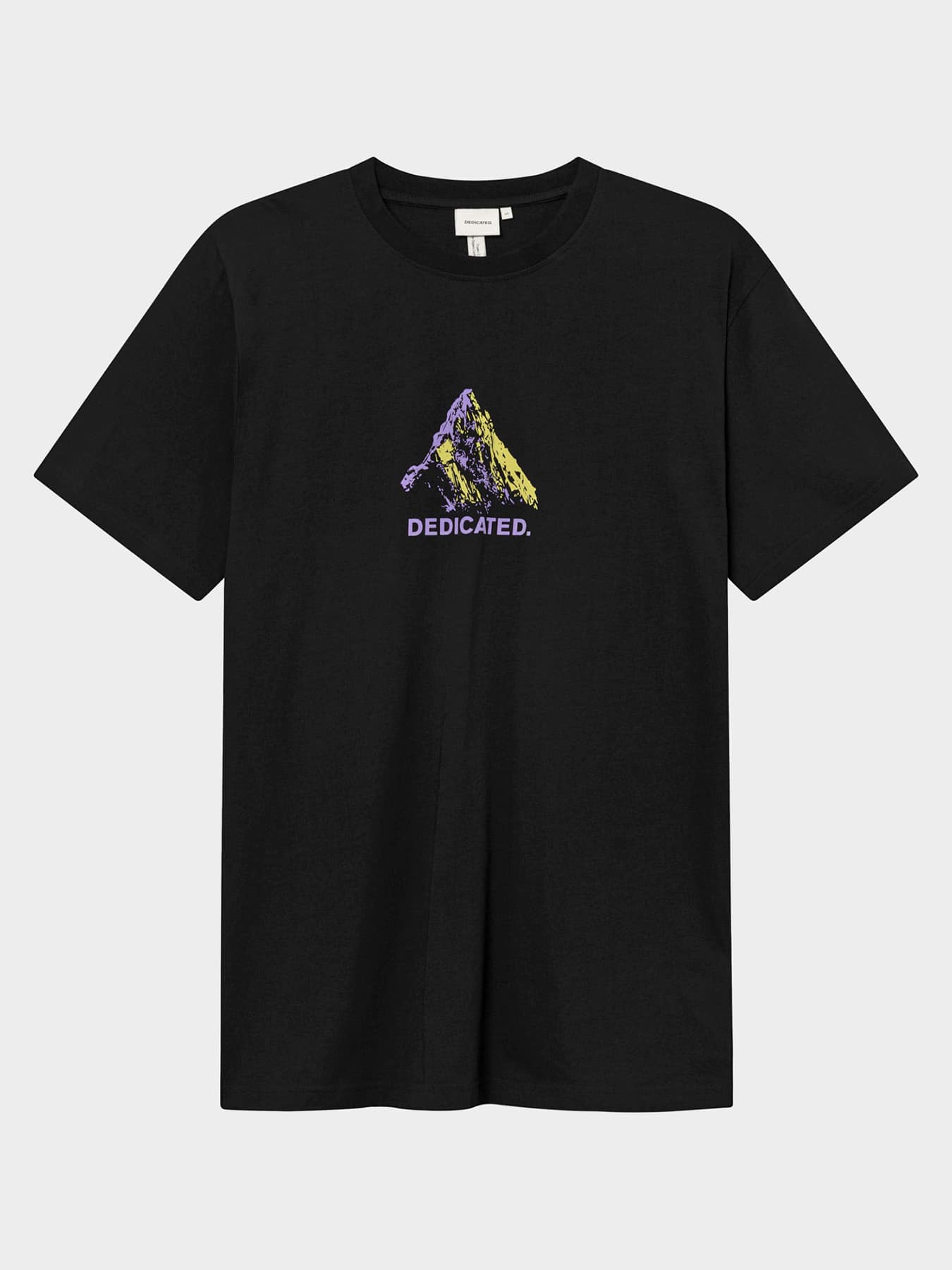 T Shirt Stockholm Logo Peak Dedicated Black 1