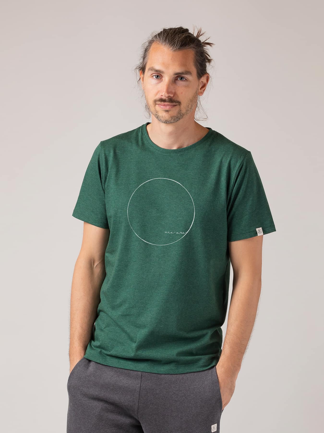 T Shirt Weare Zrcl Green Stone 01