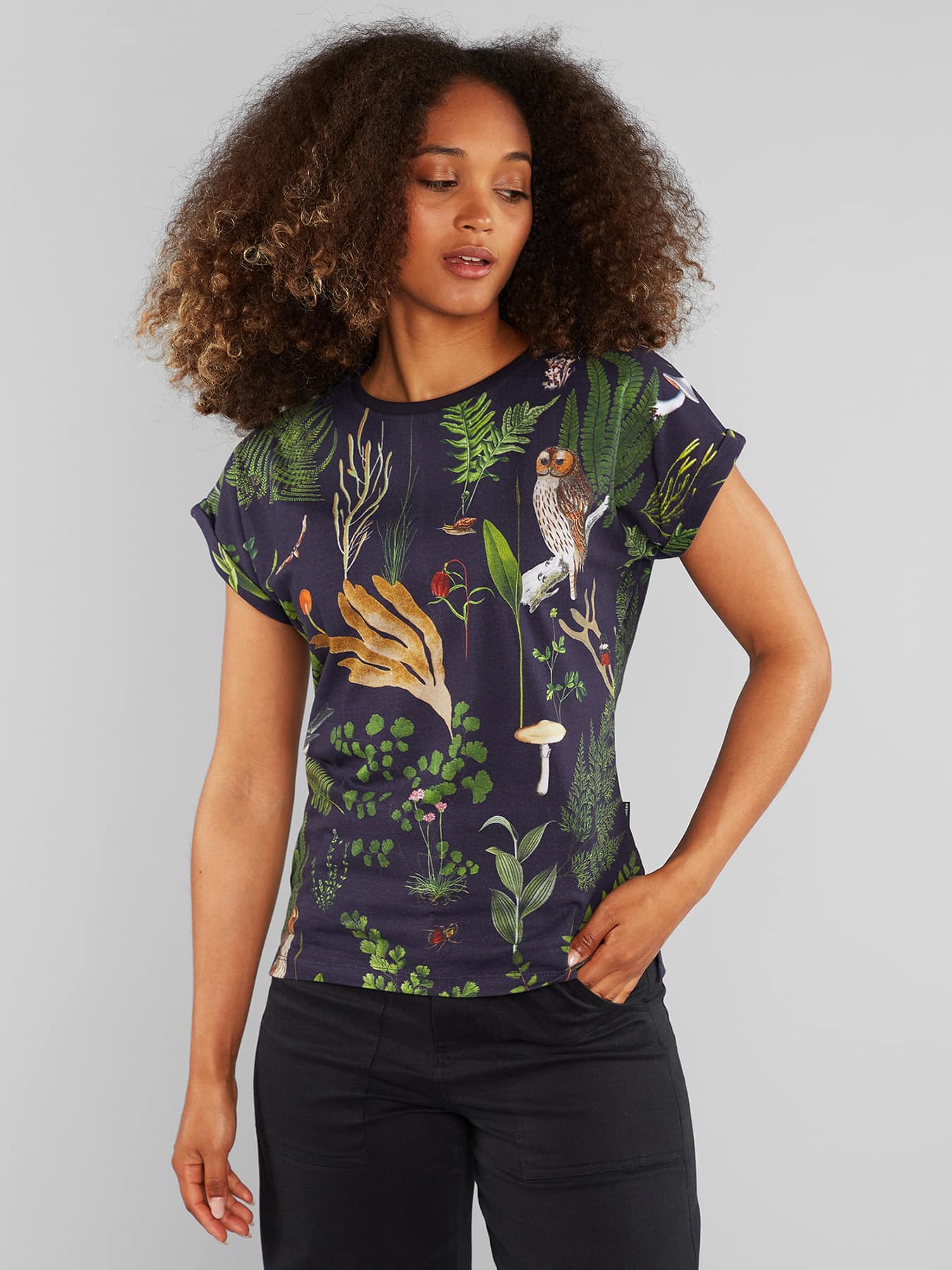 T Shirts&tops T Shirt Visby Secret Garden Dedicated Multicolor 2