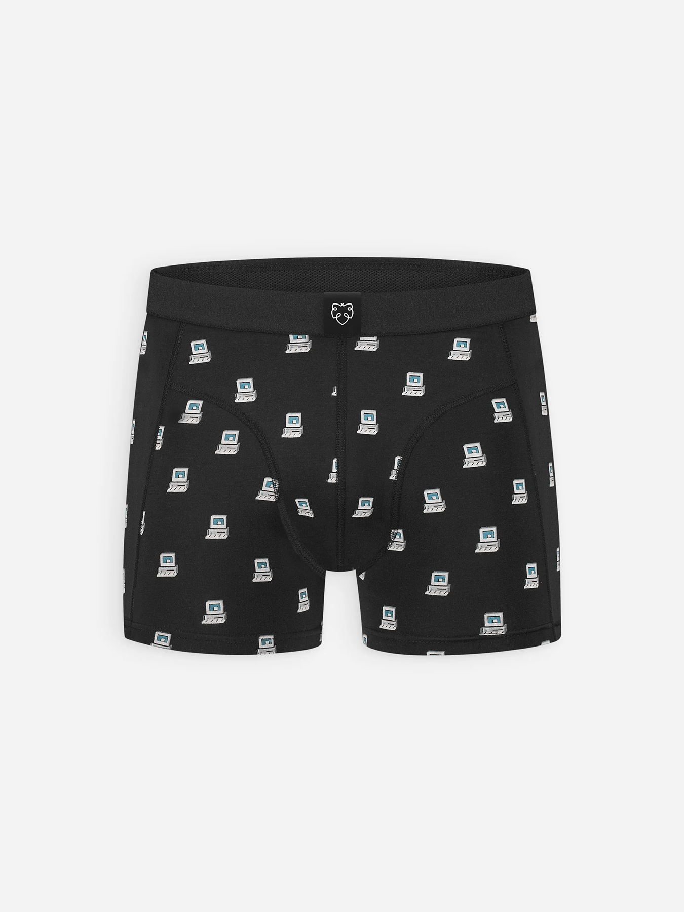 Unterwäsche Boxer Briefs Black Computer A Dam Black 1