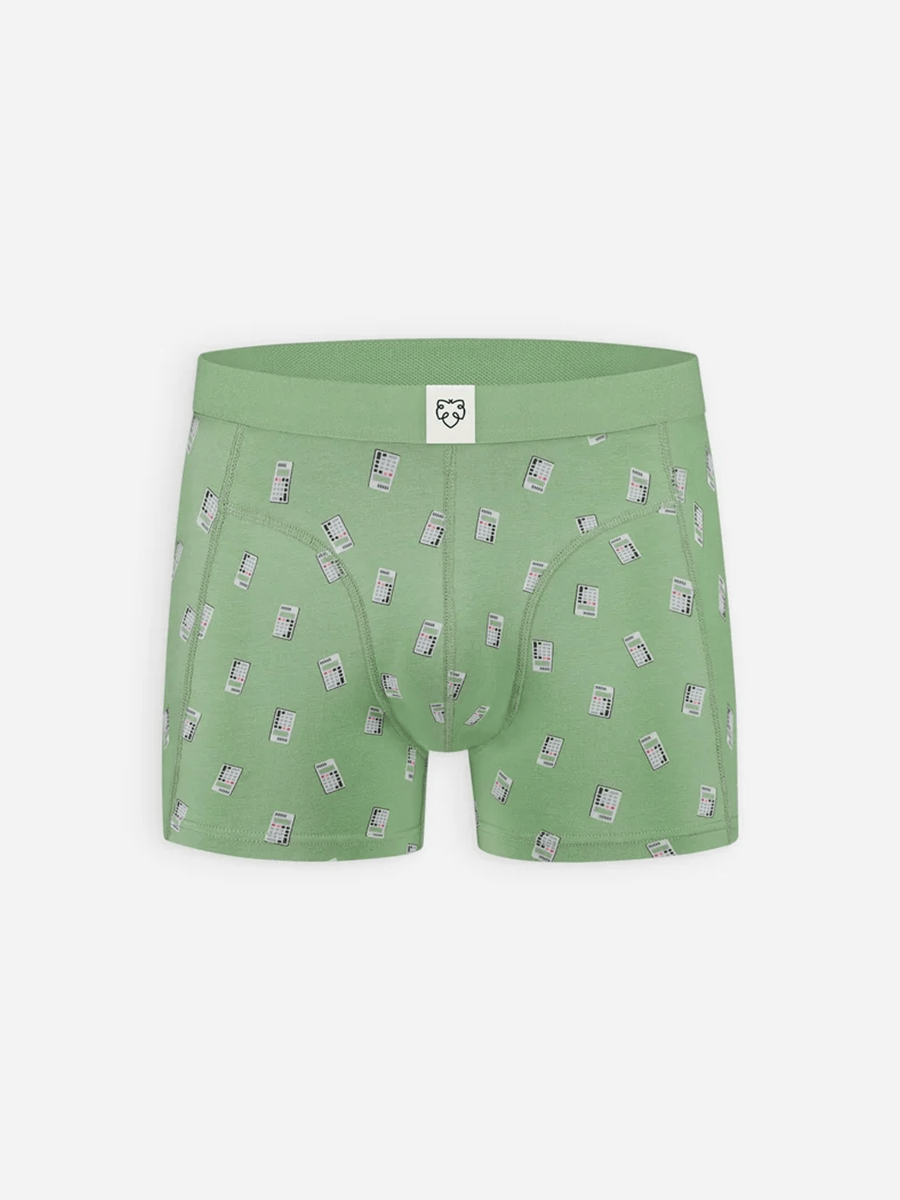 Unterwäsche Boxer Briefs Calculator A Dam Green 3